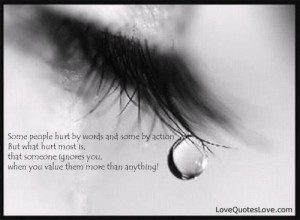 love quotes love - what hurt most